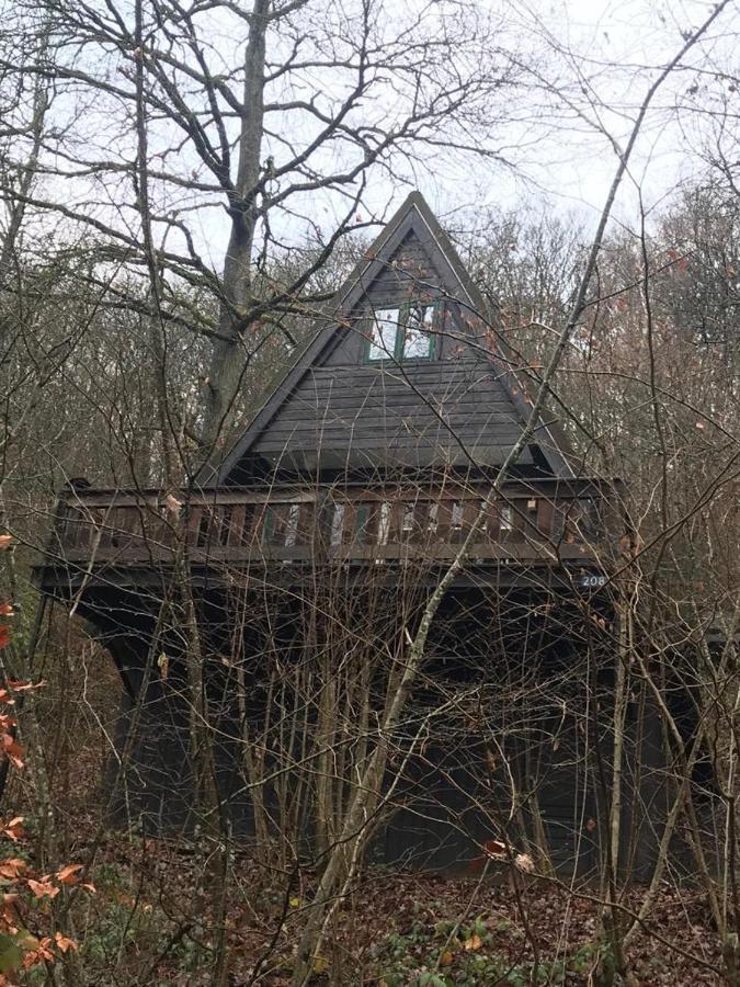 Heavenly Renovated Cabin Near Pittoresque Durbuy - Whistler Villa Exterior foto